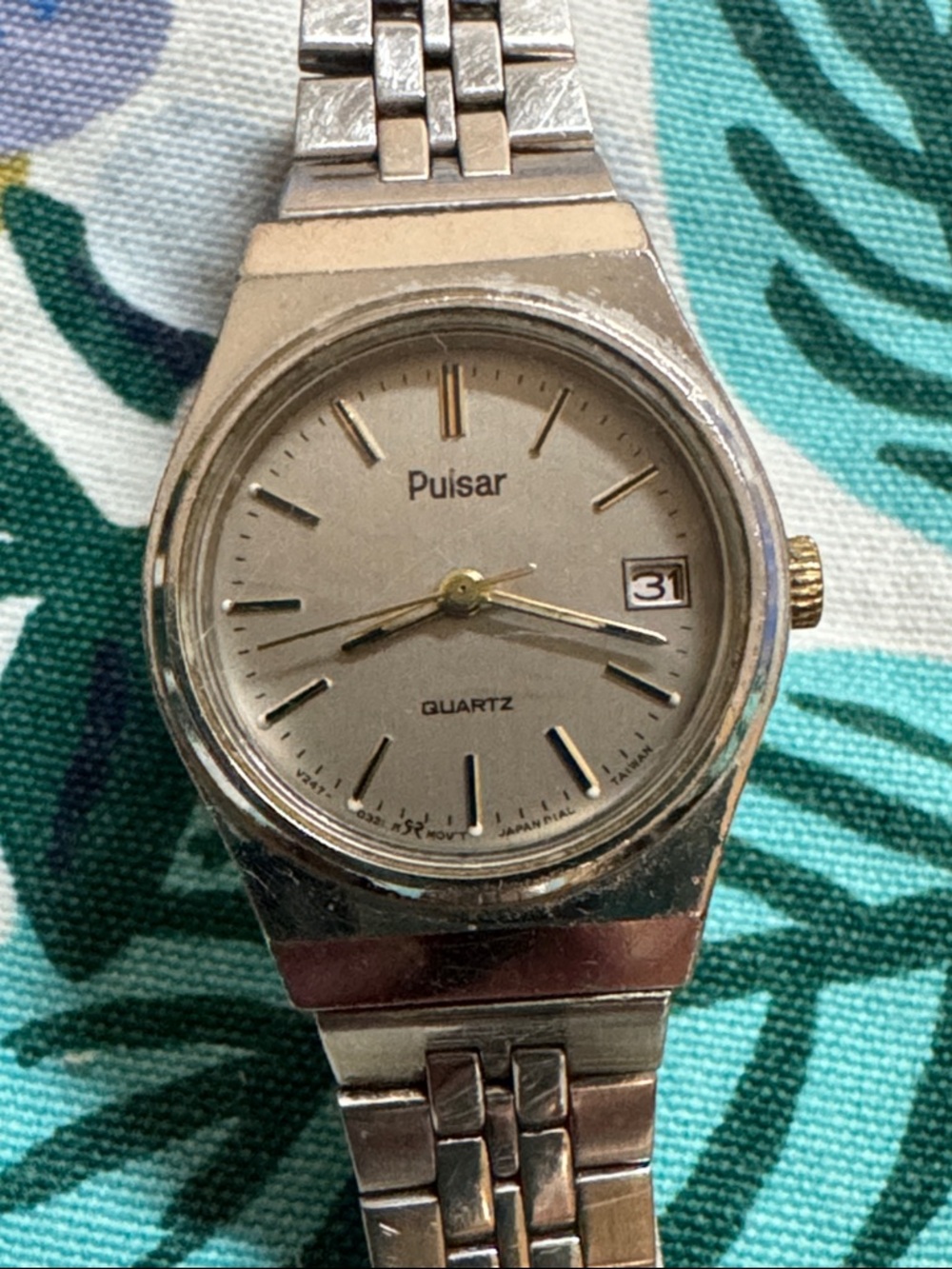Pulsar Silver Tone Women's Quartz Watch